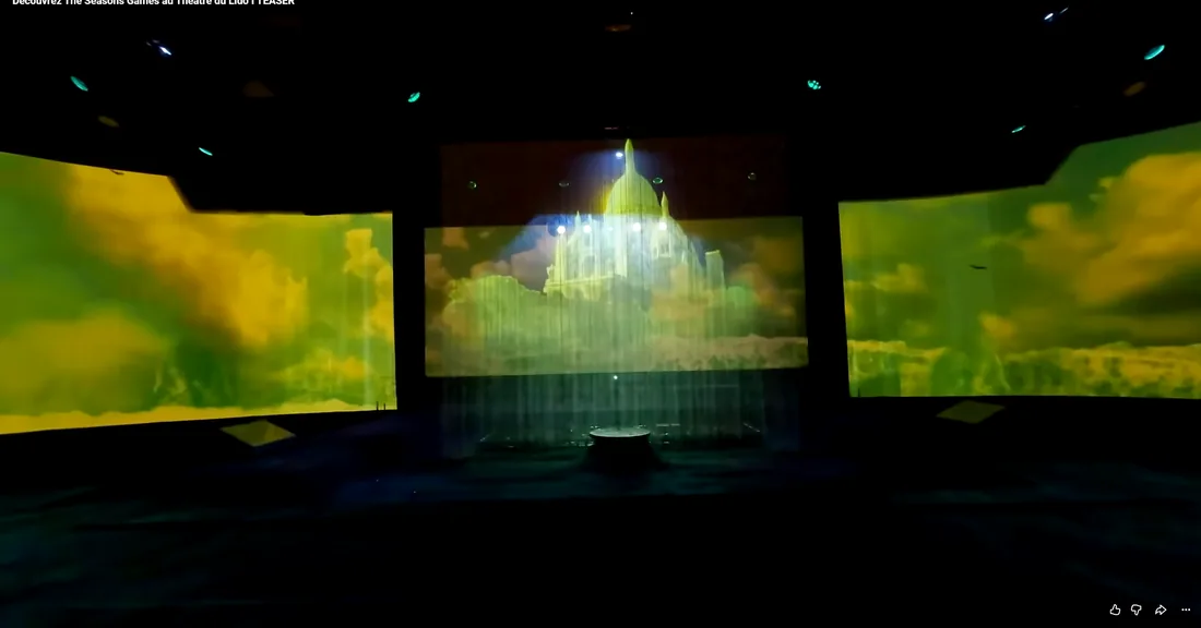 Installation immersive au Lido 2 pendant les Jeux Olympiques de Paris 2024